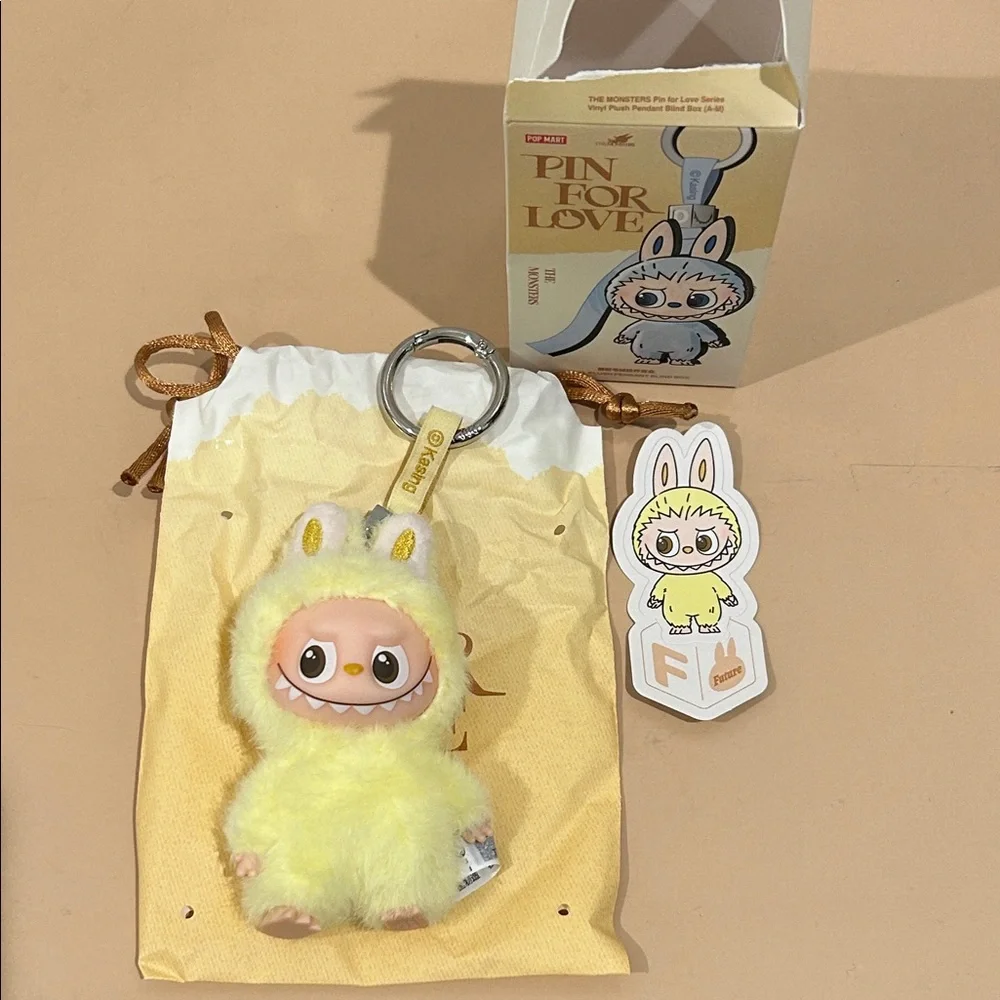 Pin for Love Labubu - Letter F